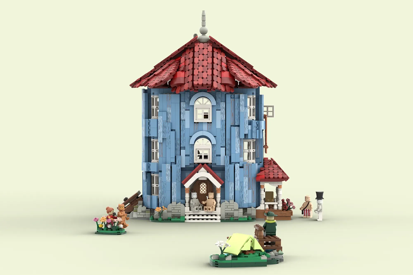 Lego ideas 2024 moomin house