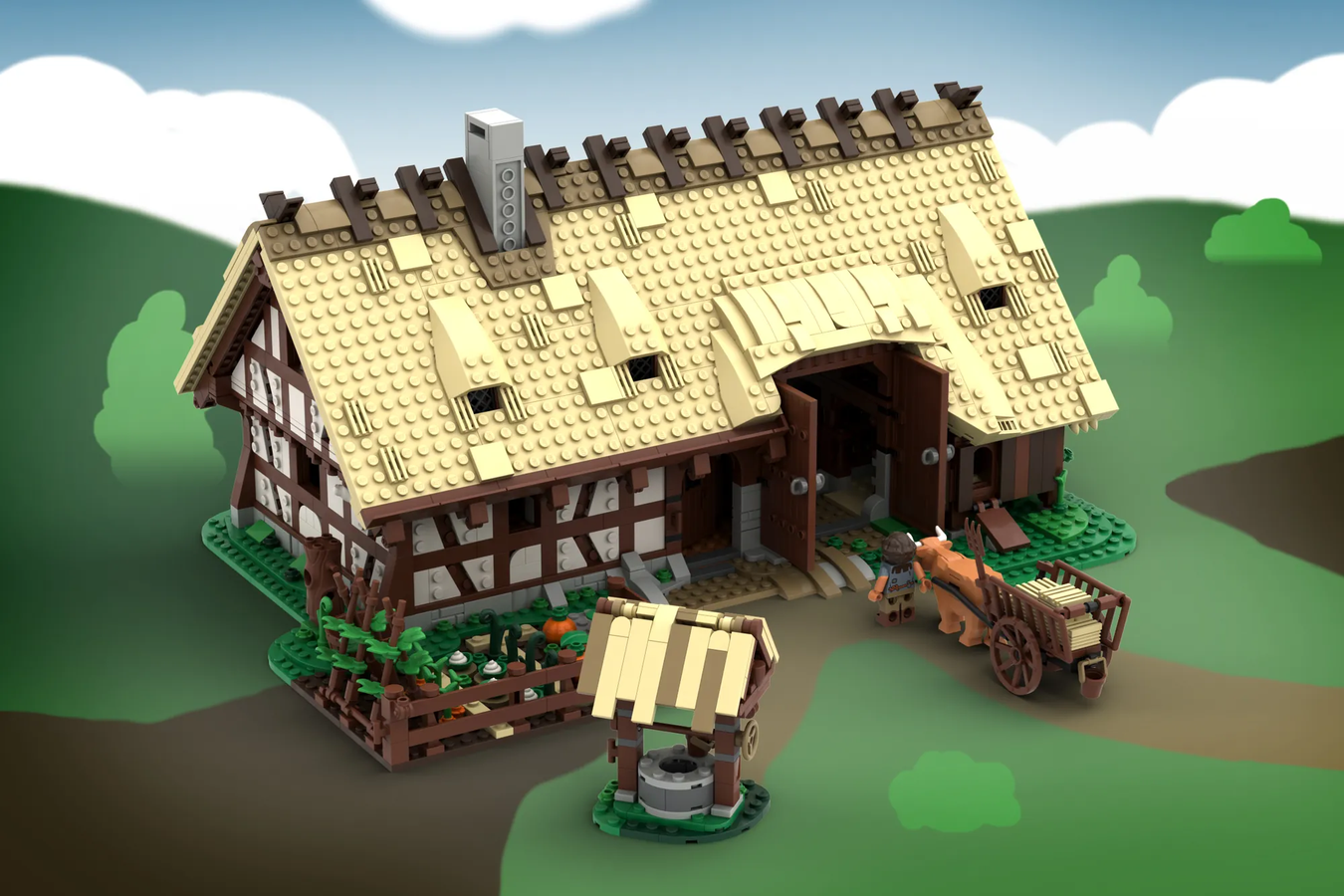 LEGO IDEAS The Medieval Farm