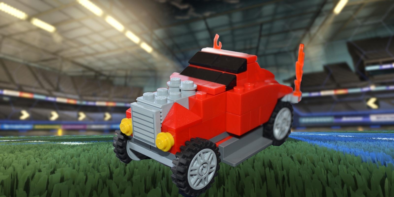 rocket league lego set