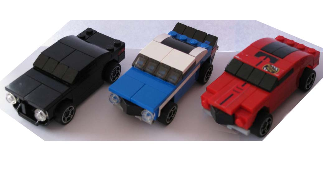 LEGO IDEAS 3 Realistic Muscle cars