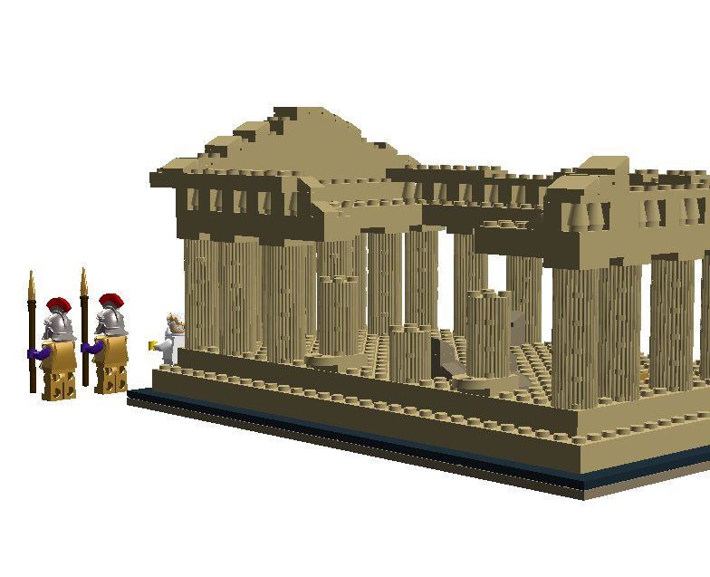 lego parthenon