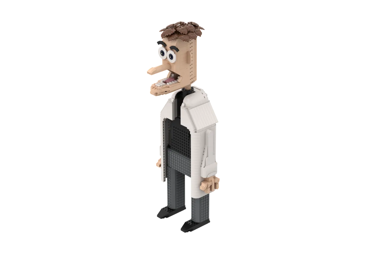 LEGO IDEAS Phineas and Ferb Dr. Heinz Doofenshmirtz