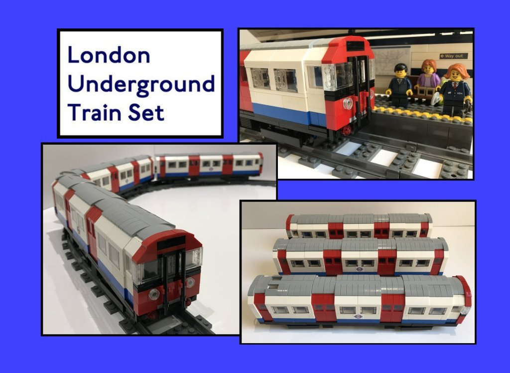 Lego underground best sale train station