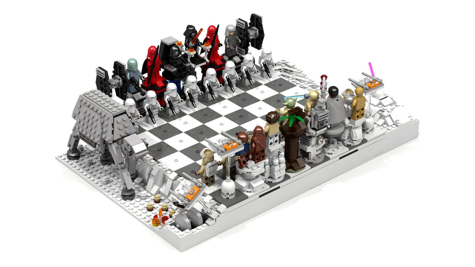 Star Wars: The Empire Strikes Back Lego Chess