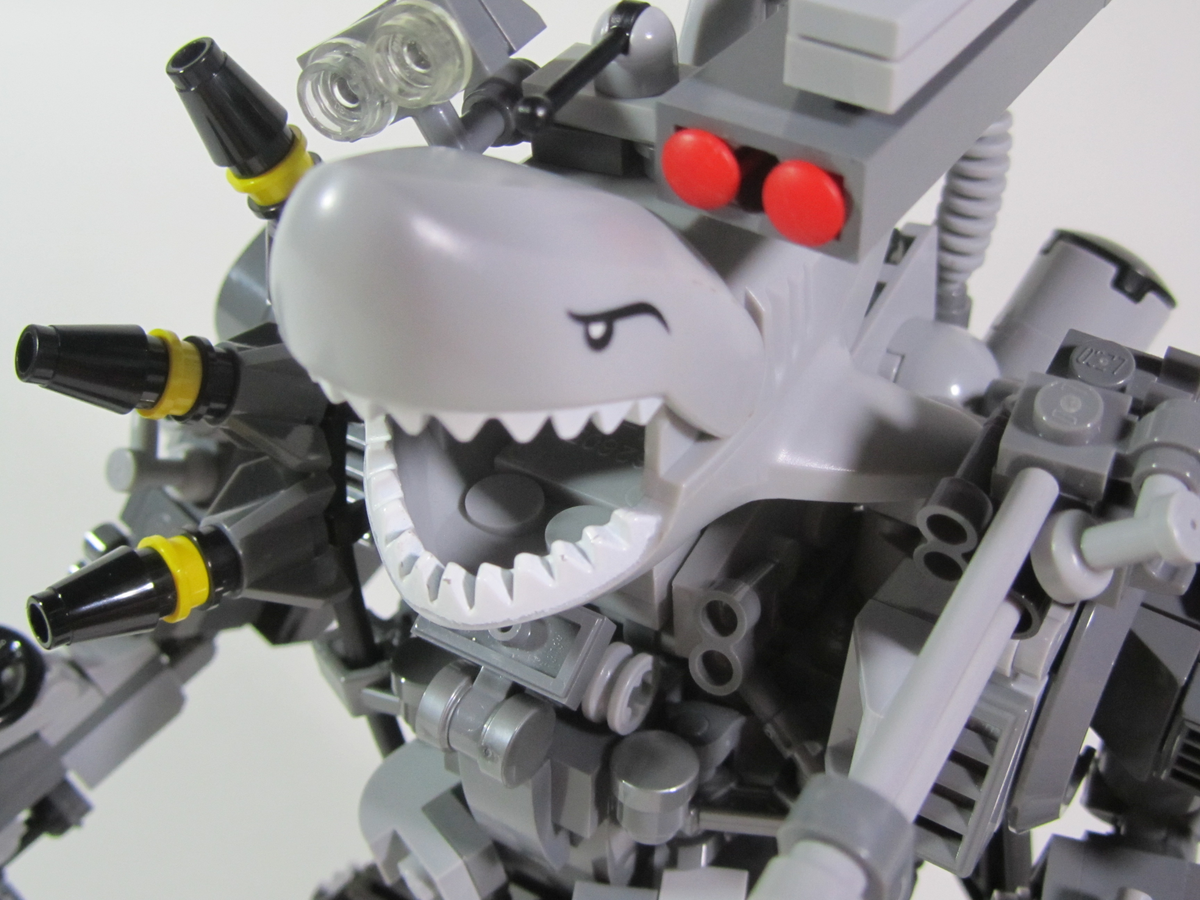 Lego store robot shark