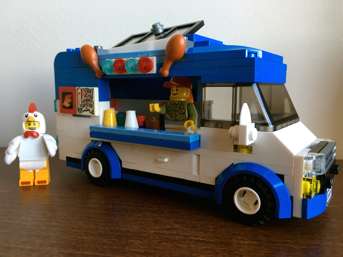 Lego food online truck