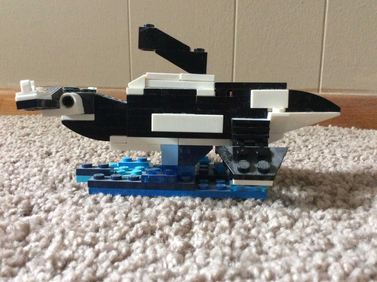 Lego discount orca whale