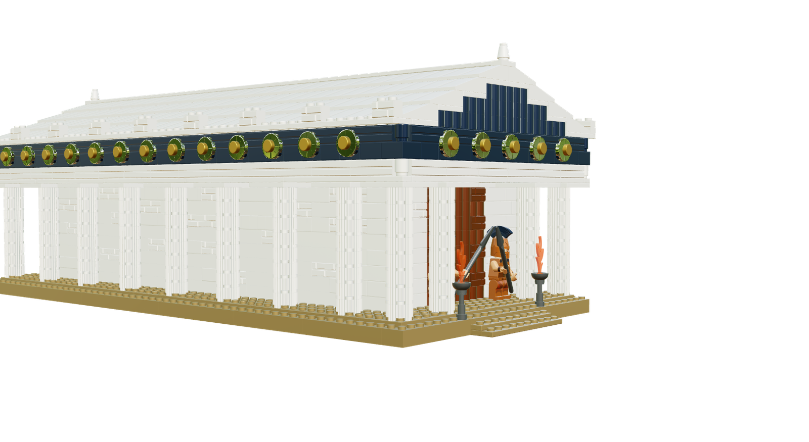 Lego parthenon hot sale