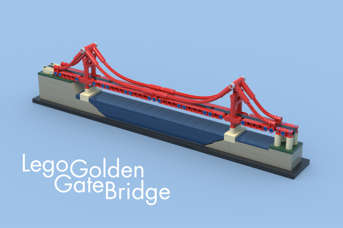 golden gate bridge lego set