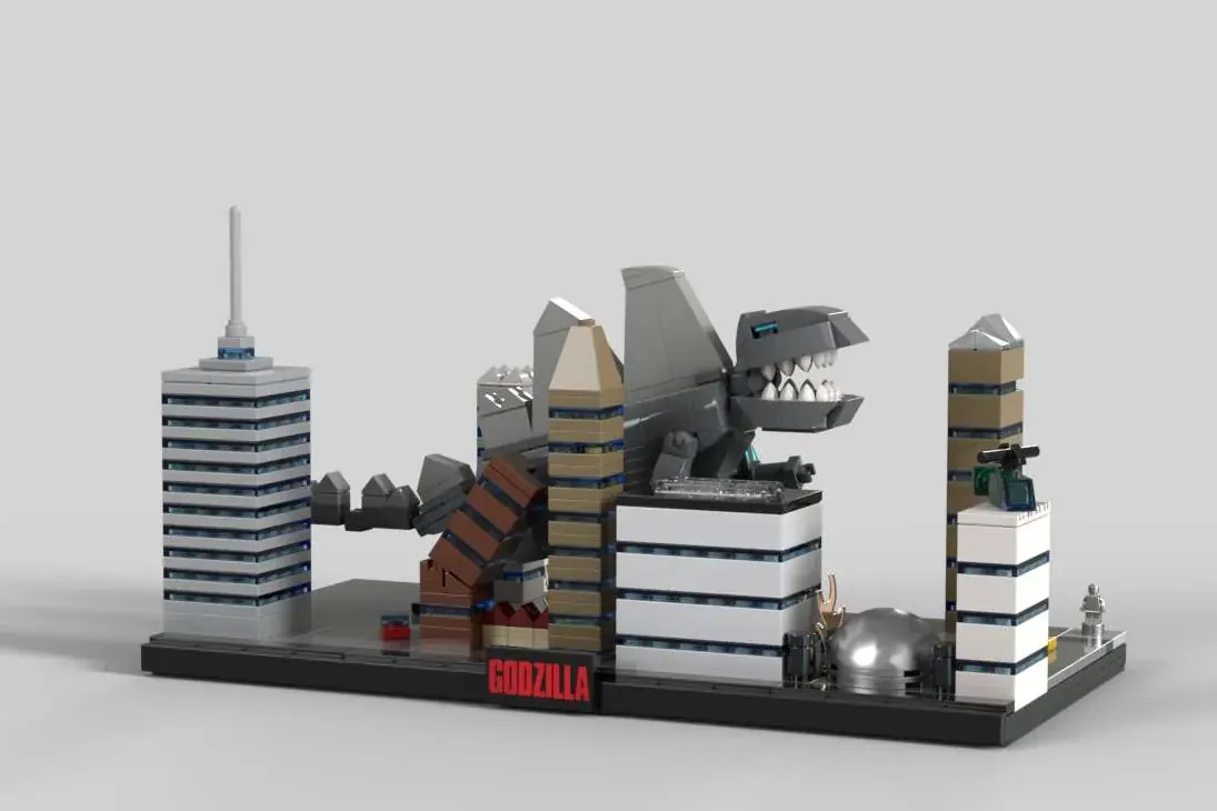 Godzilla lego city new arrivals