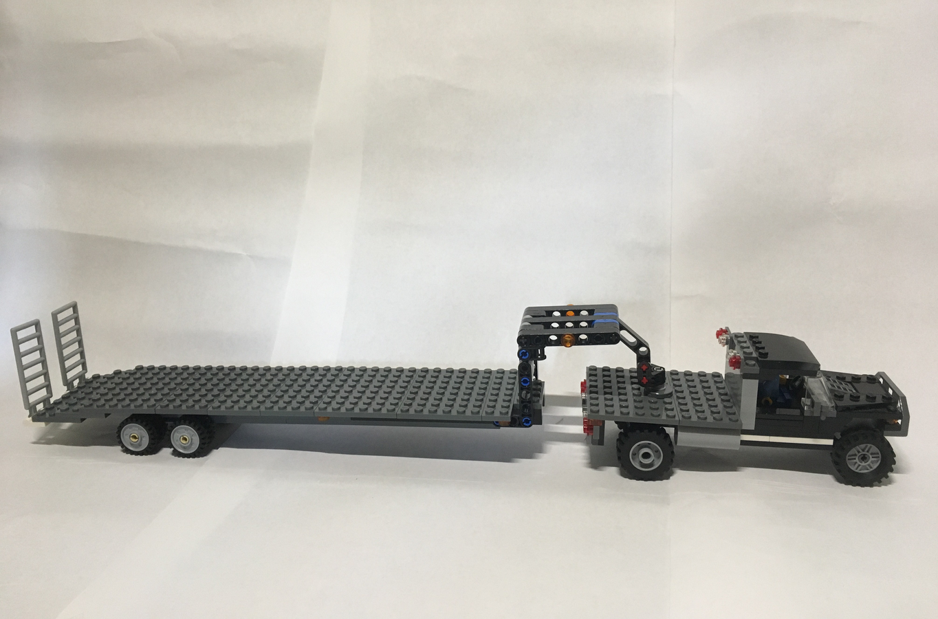 Lego car hot sale with trailer