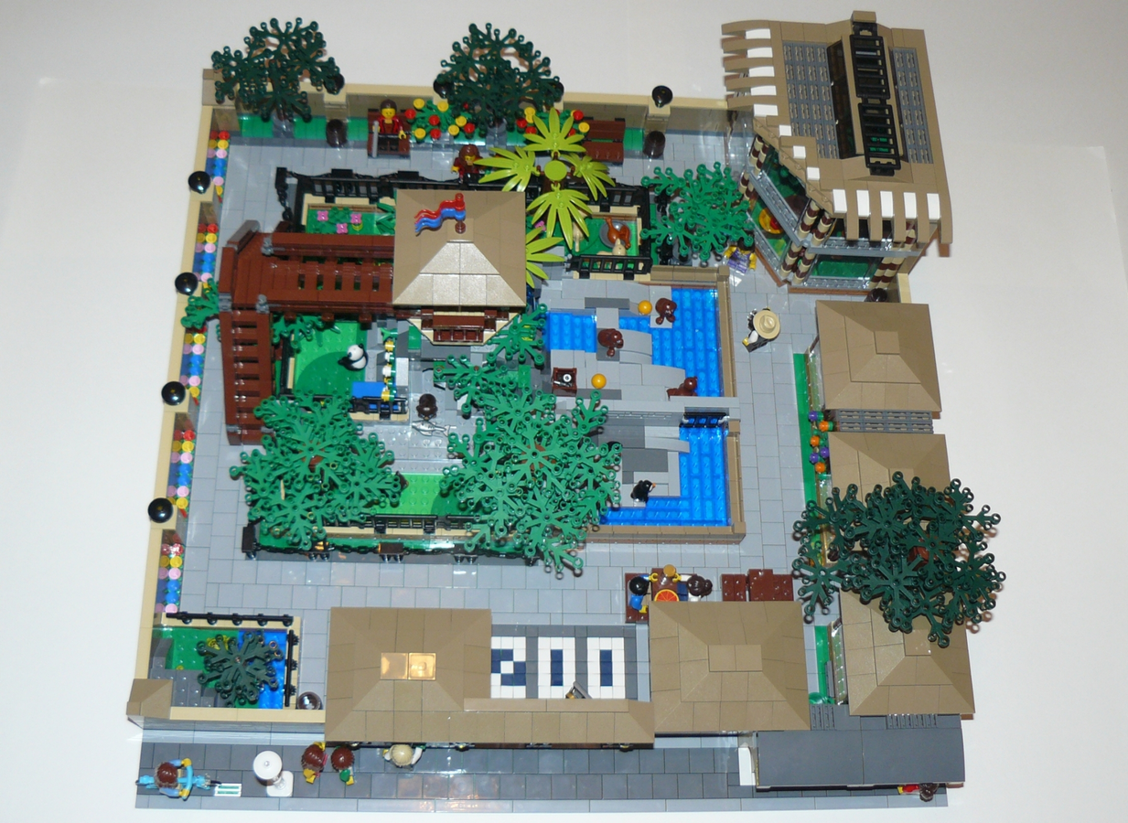 Lego best sale zoo book