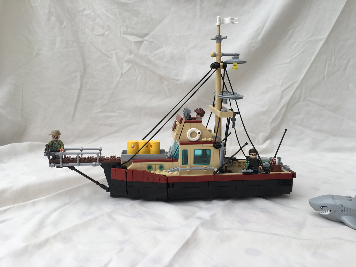 Jaws orca boat lego sale