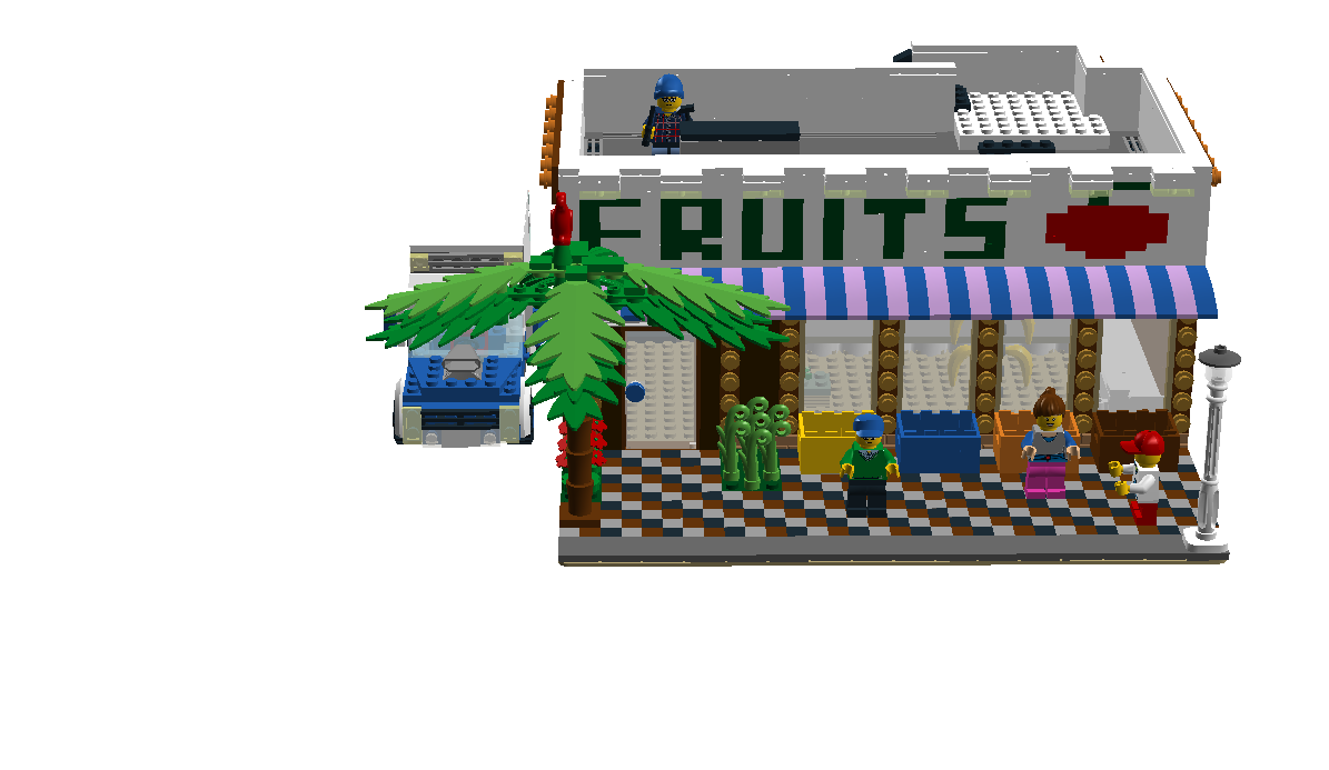 LEGO IDEAS - Fruit Stand (Little Market)