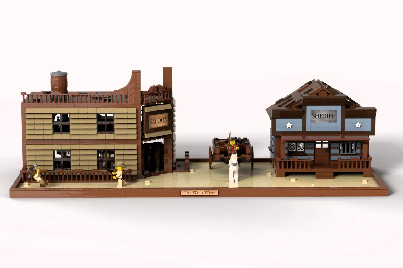 Lego system western discount sets