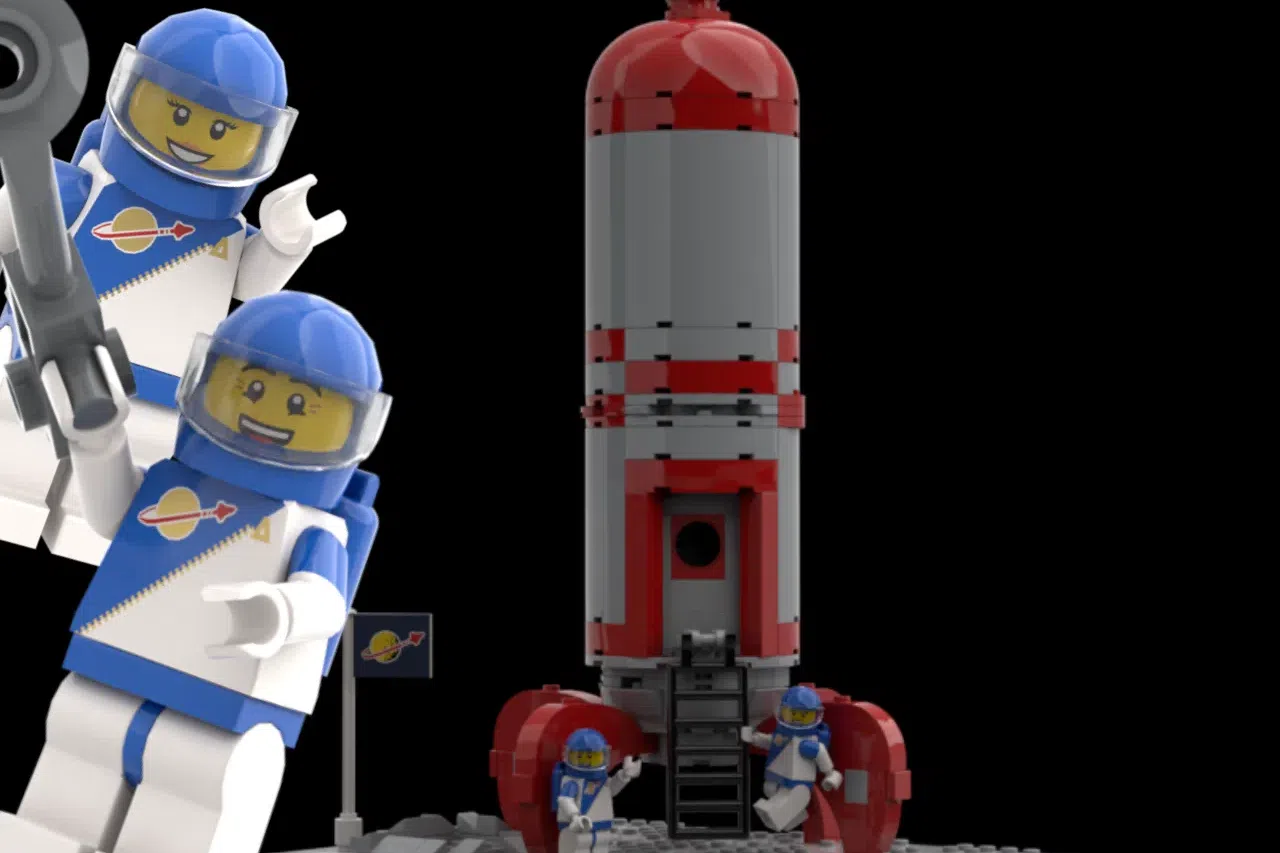 LEGO IDEAS - NASA Rocket Garden