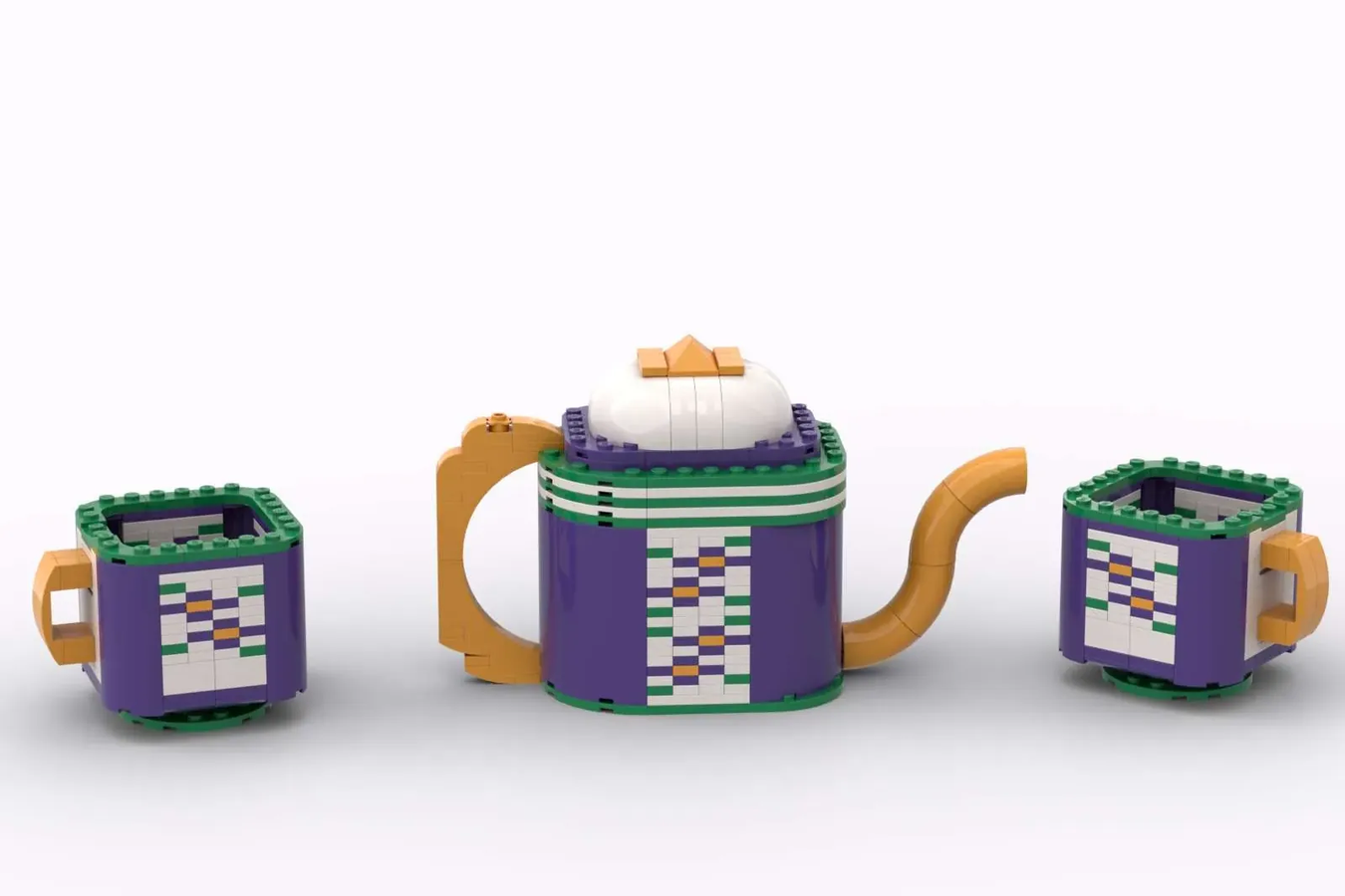 Lego tea set on sale