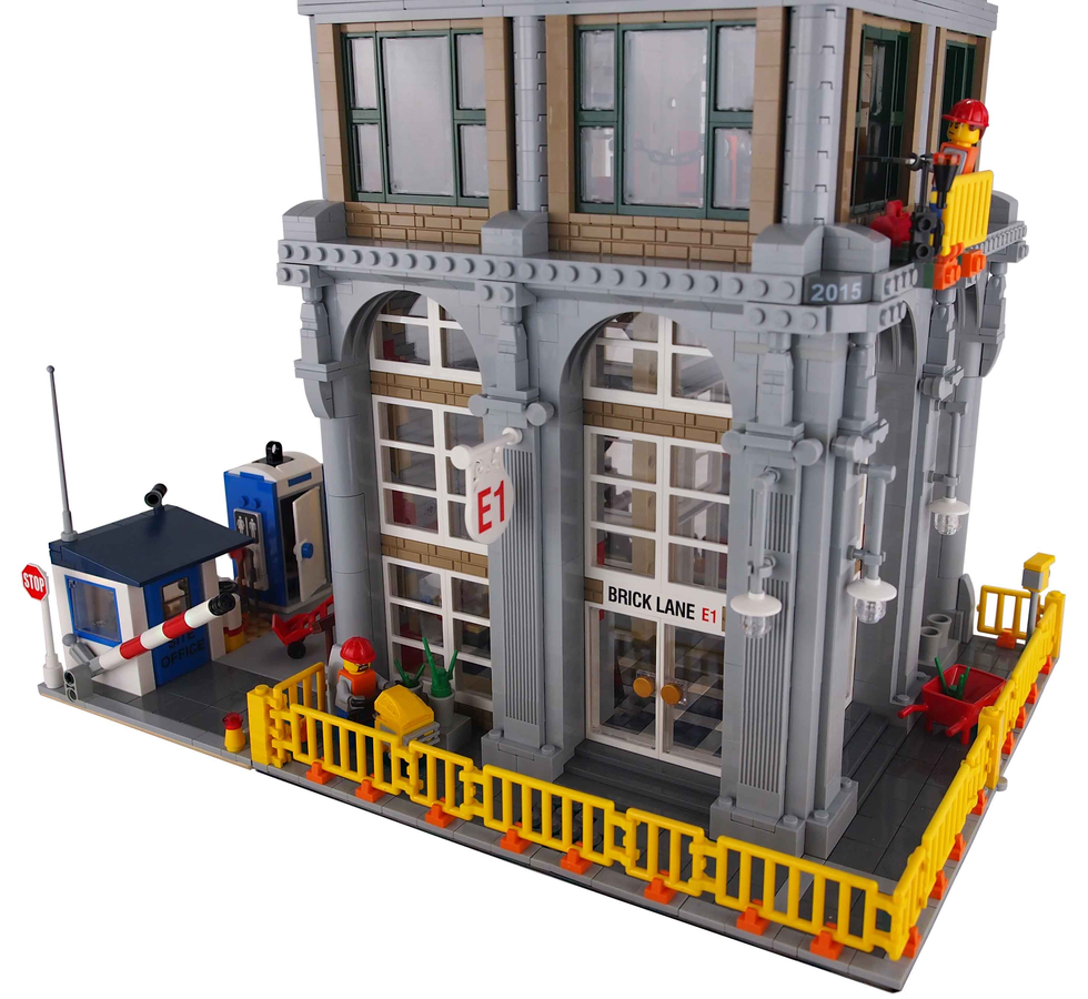 LEGO MOC Construction Site by EvertvW