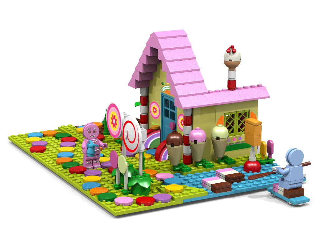 LEGO IDEAS Candy Land Home Sweet Home