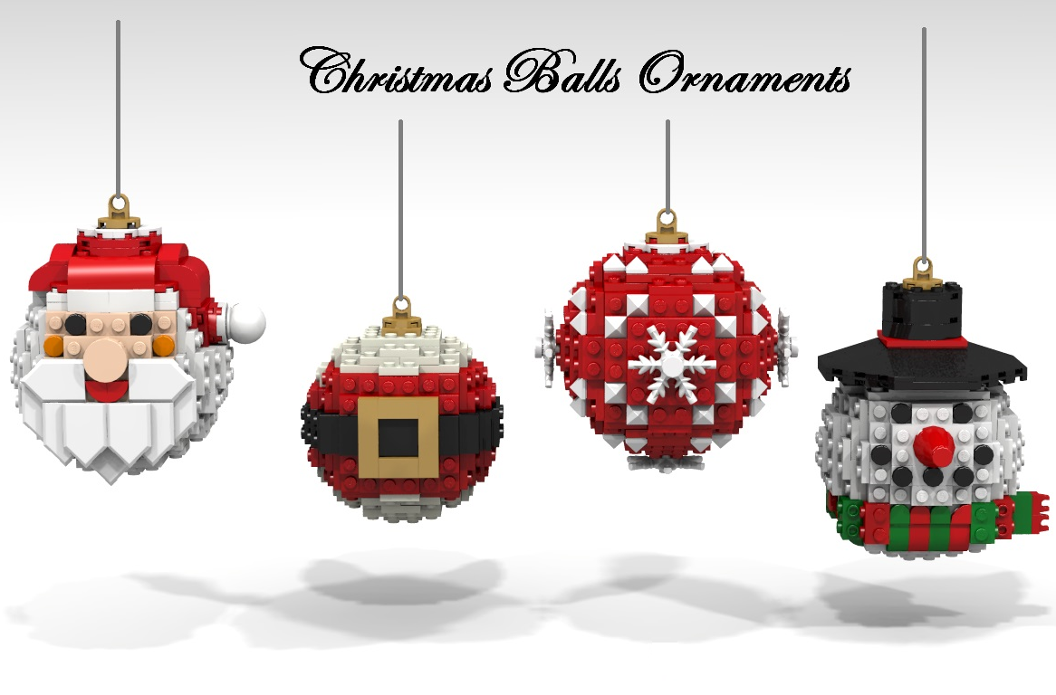 How to Make a Lego Christmas Tree Ornament