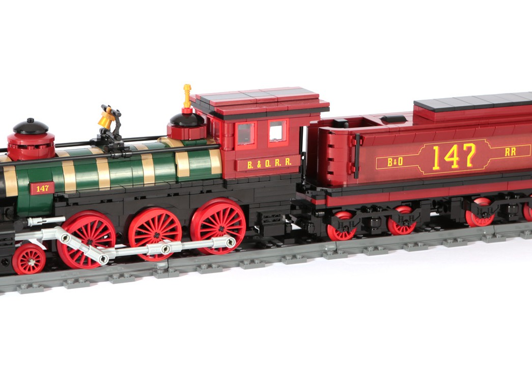 Lego Ideas Steam Train Thatcher Perkins