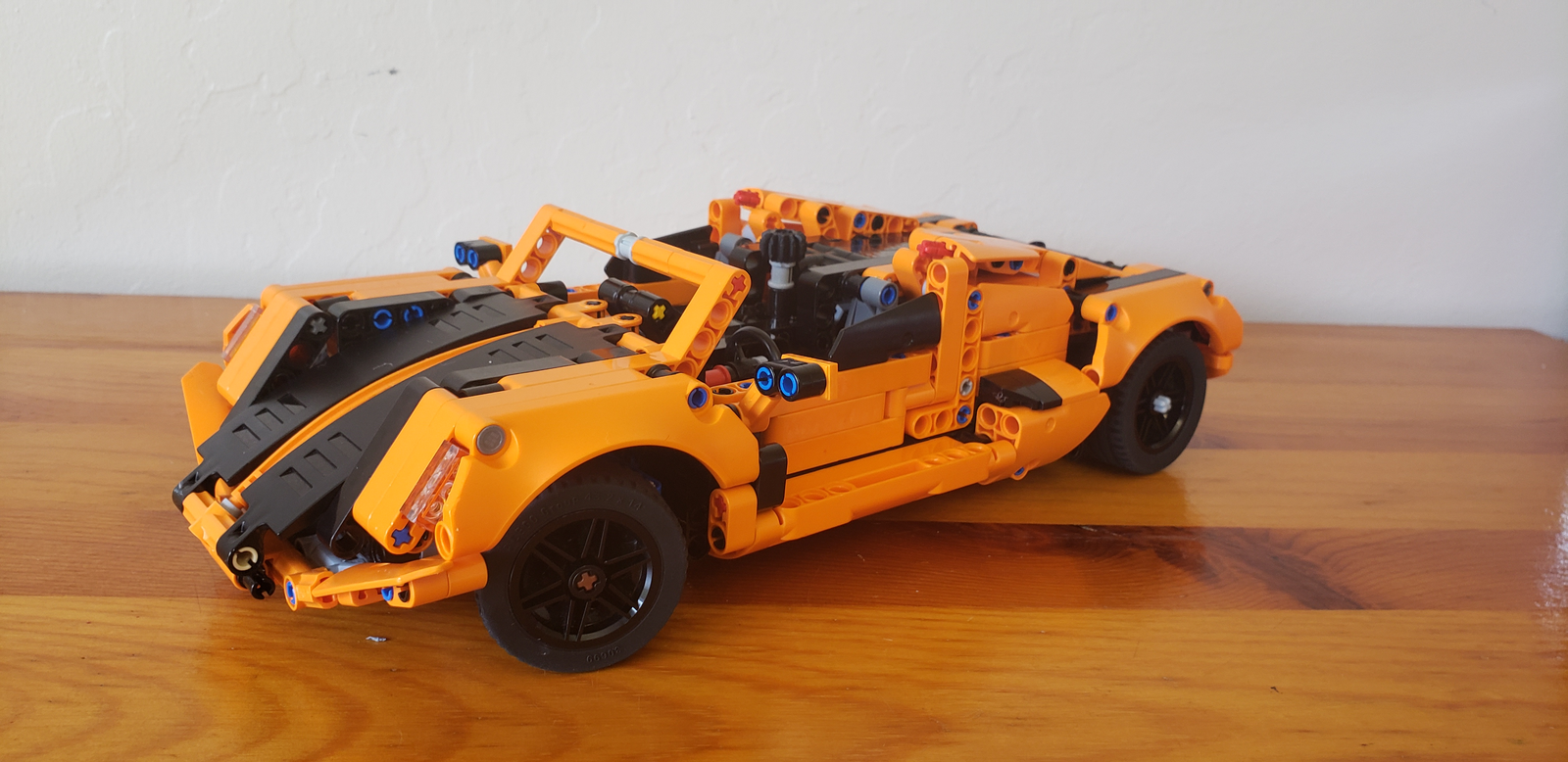 Lego technic orange discount car