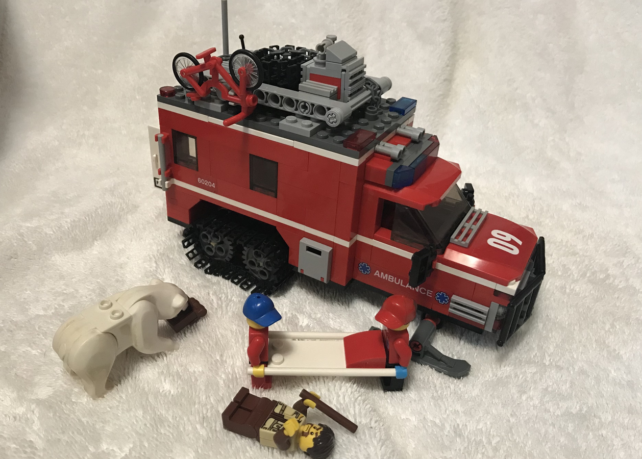 Lego cheap custom ambulance