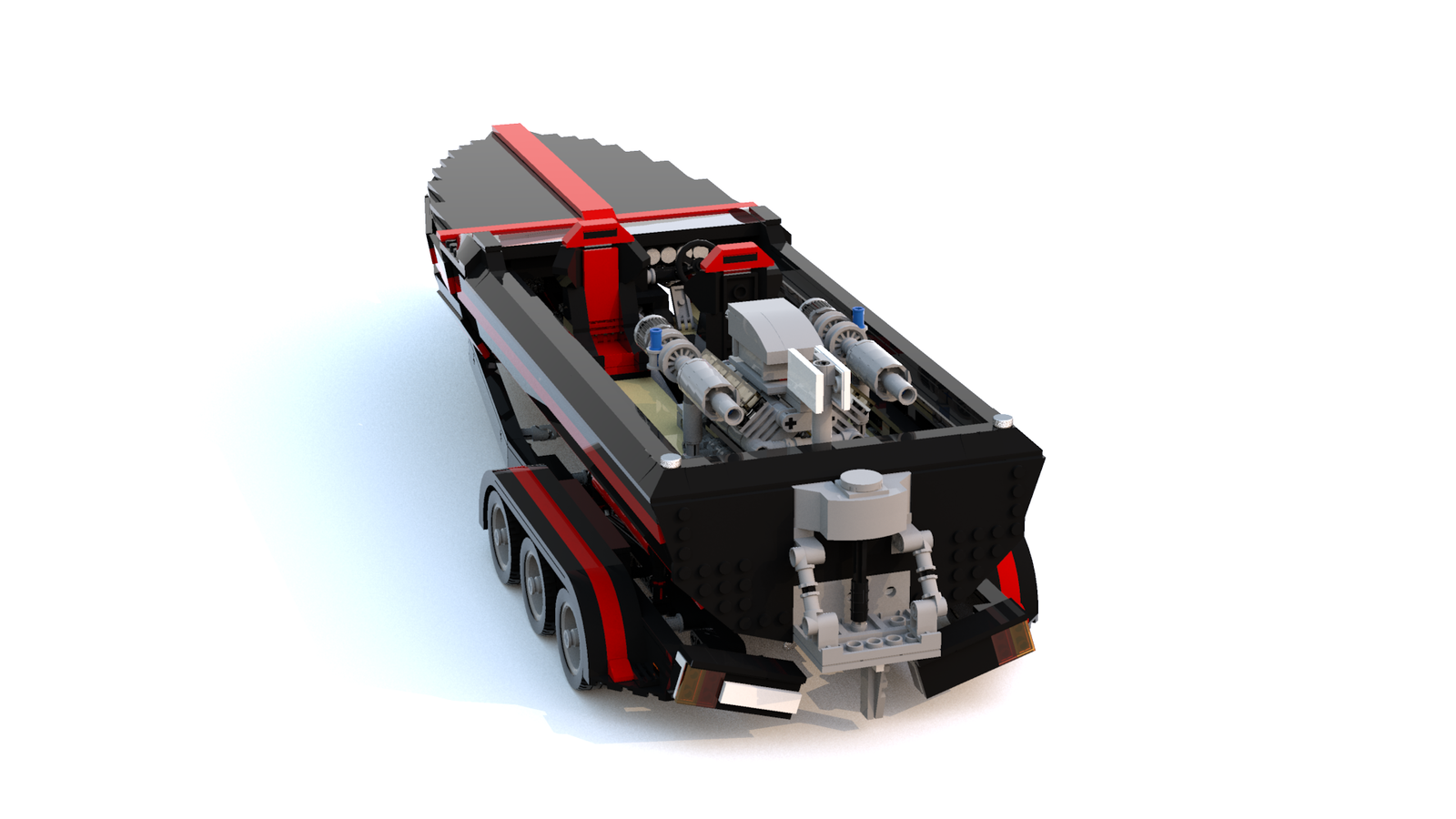 LEGO IDEAS - Twin-Turbo Ski Race Boat