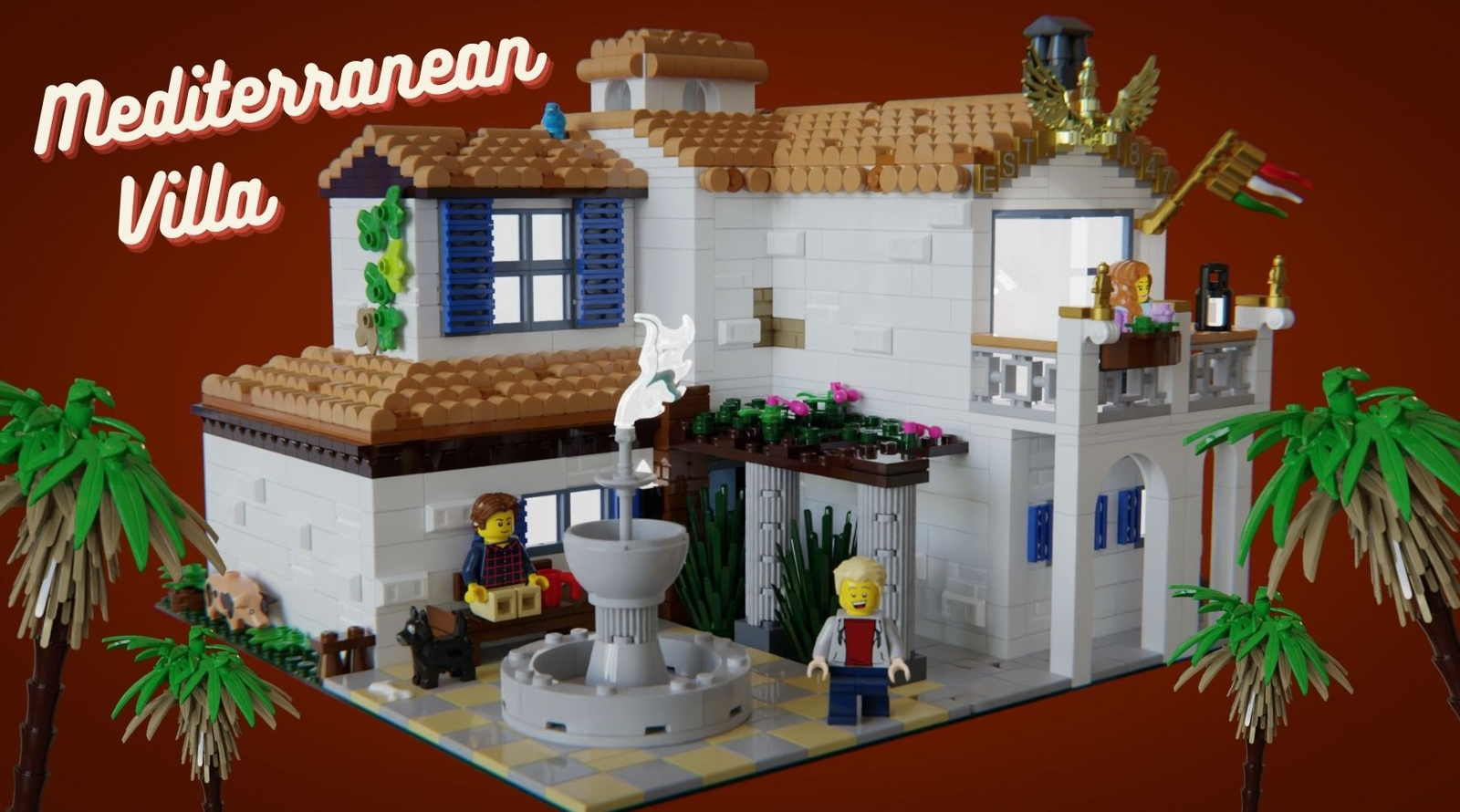 LEGO IDEAS Mediterranean Villa