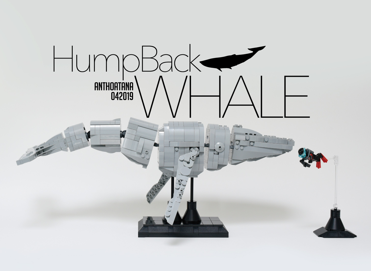 Lego discount sperm whale