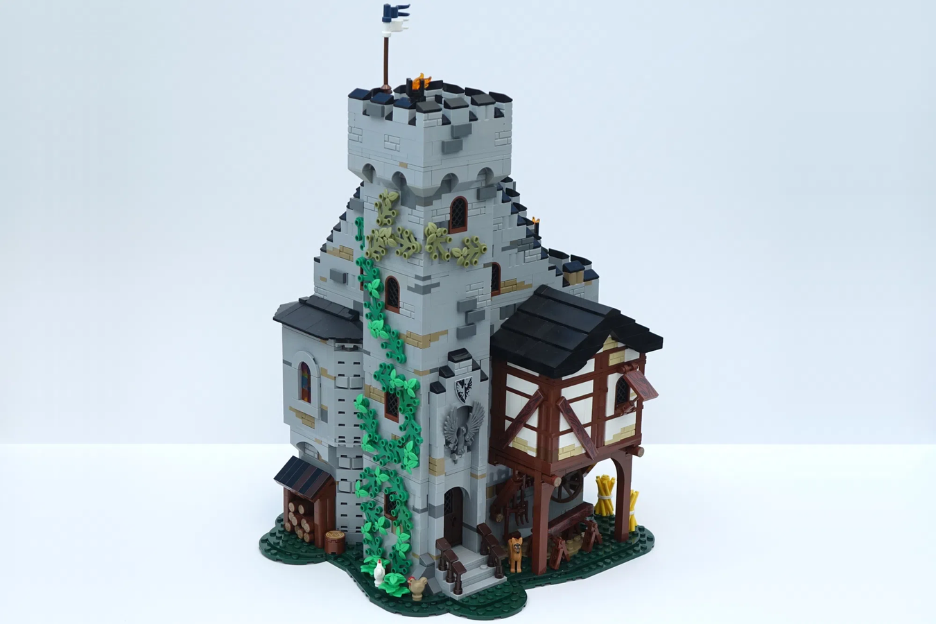 Small cheap lego castle