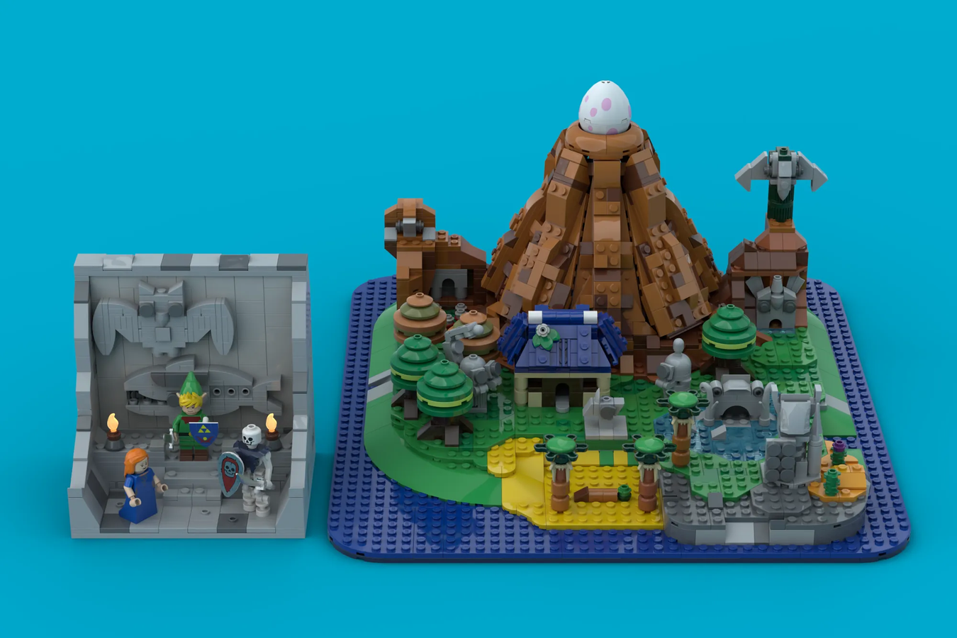 LEGO IDEAS Zelda Link's Awakening Koholint Island