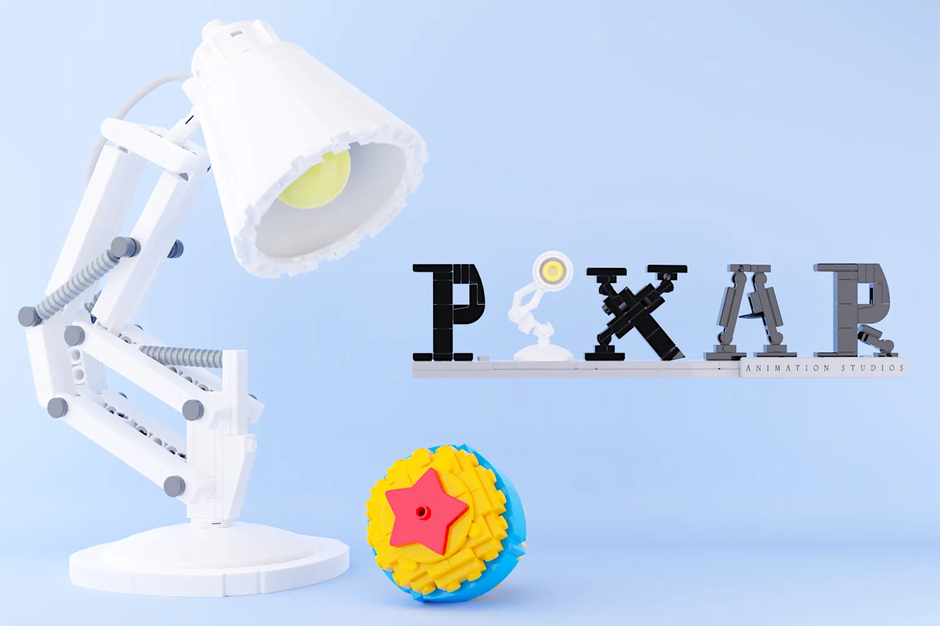 pixar animation studios lamp