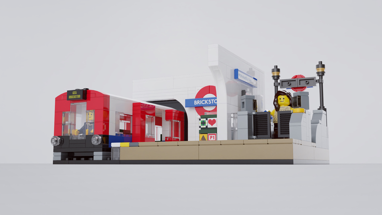 LEGO IDEAS - ViaMobilidade 8900 Train (Metro of São Paulo)