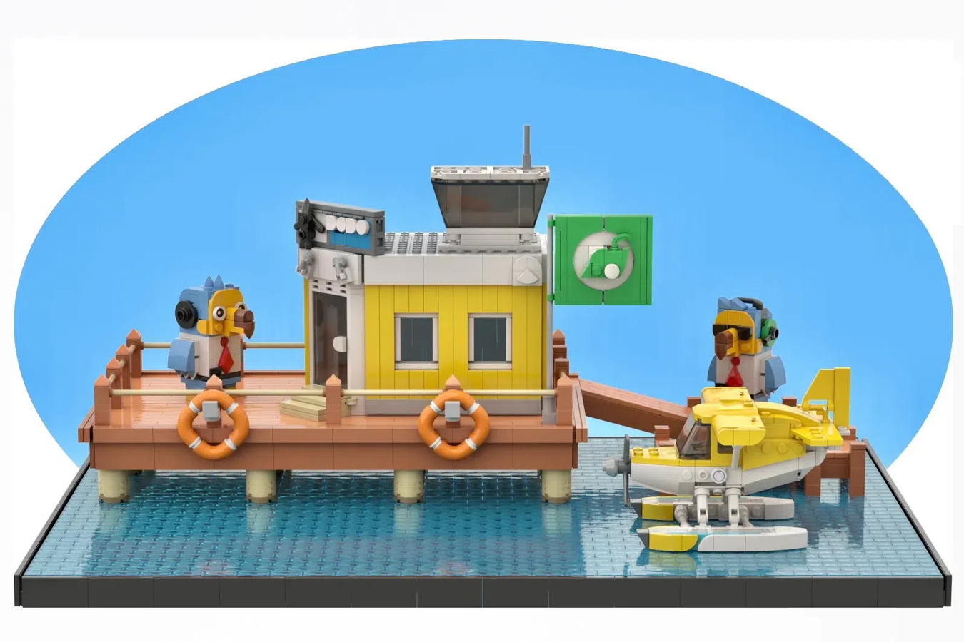 LEGO IDEAS Animal Crossing New Horizons Dodo Airlines