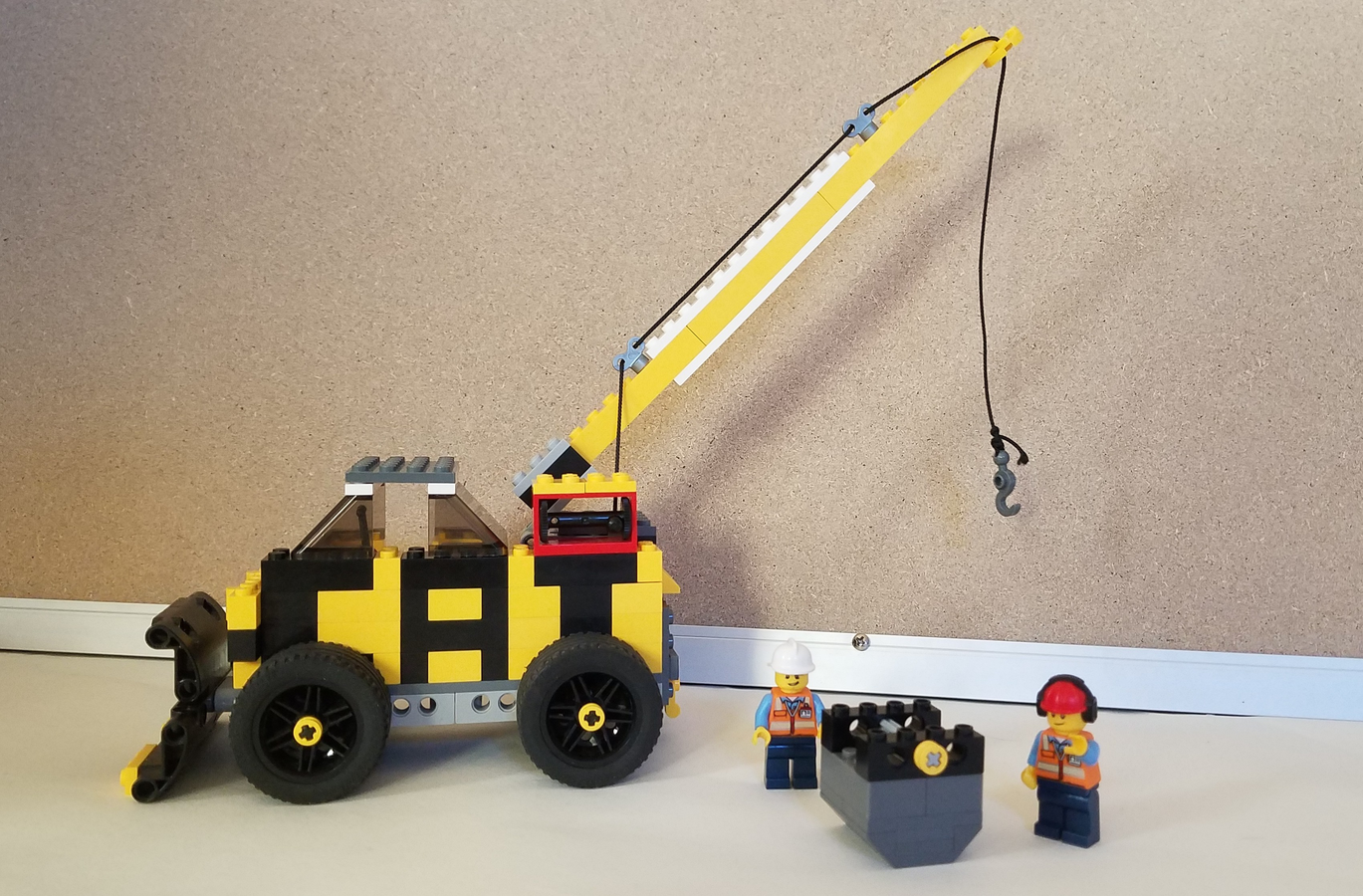 lego wrecking ball crane