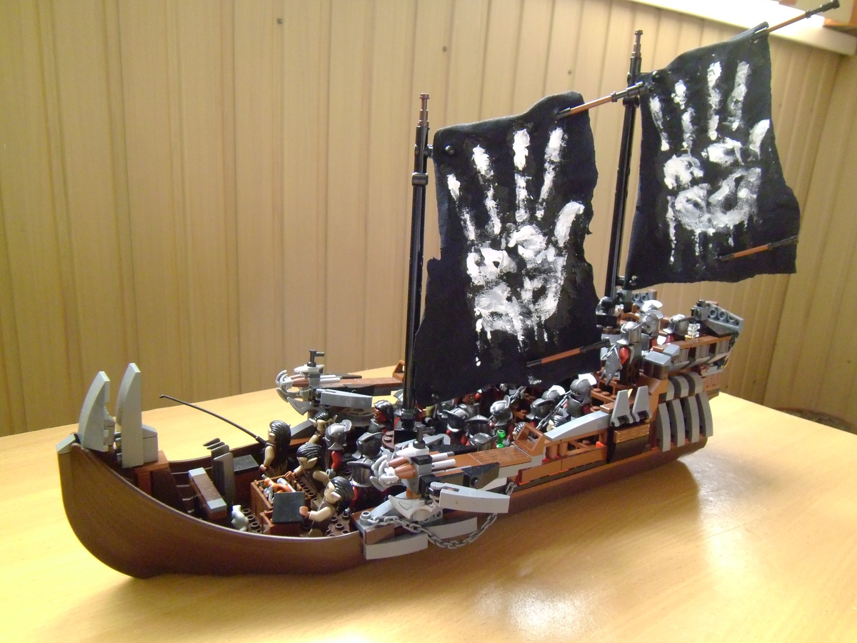 Lego lord of the cheap rings boat