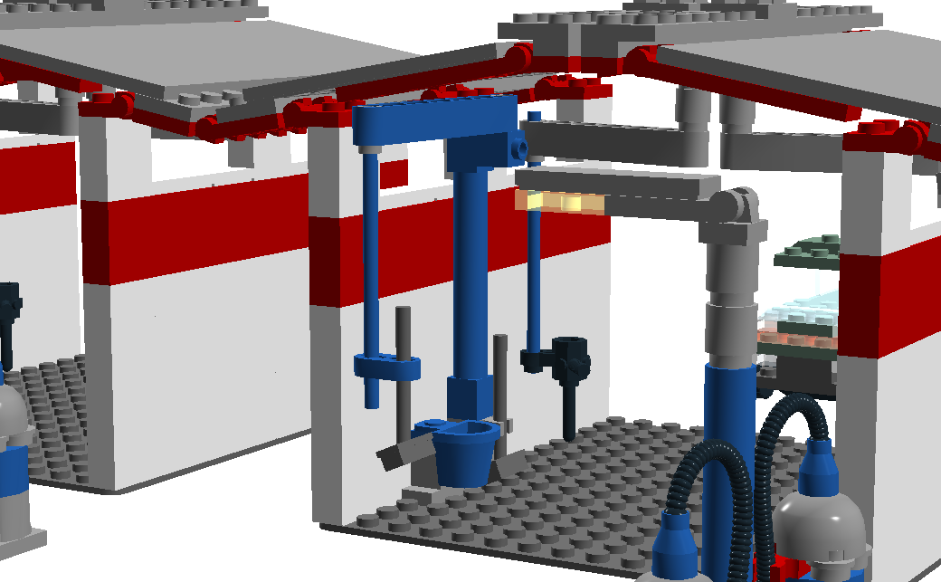 LEGO IDEAS Self Car Wash with MacNeil IBA (InBay Automatic) Wash System