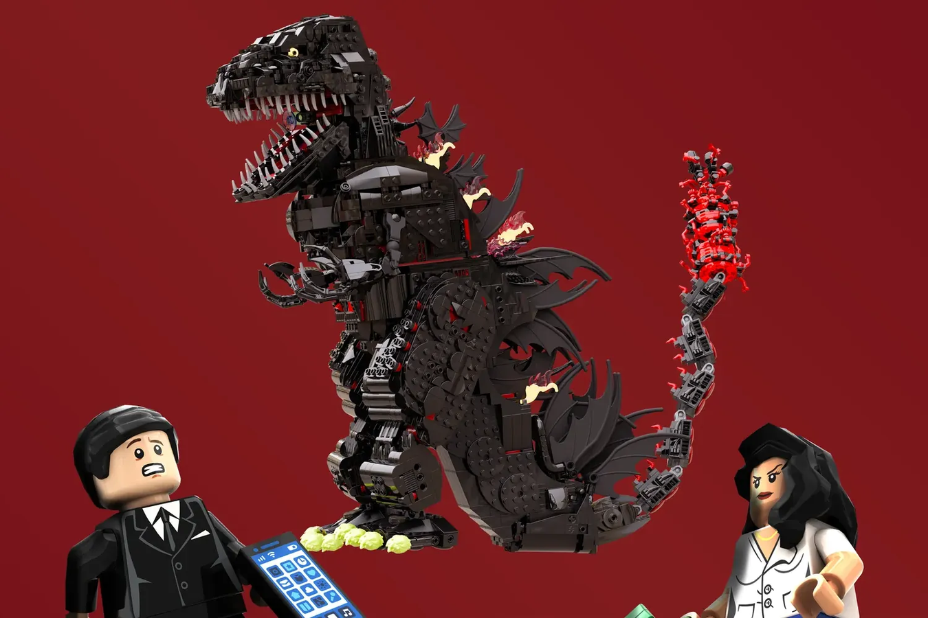 Shin discount godzilla lego