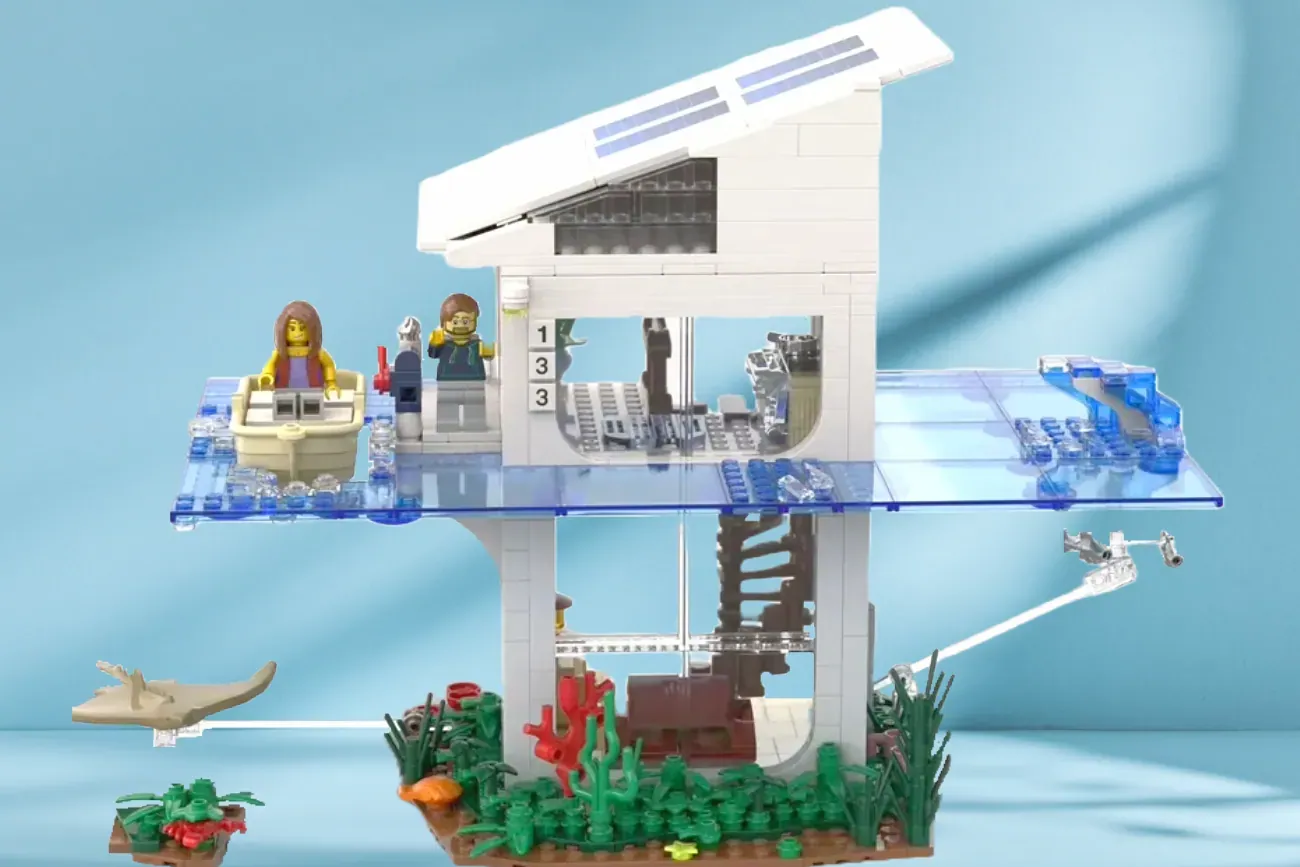 Lego ideas best sale ocean house