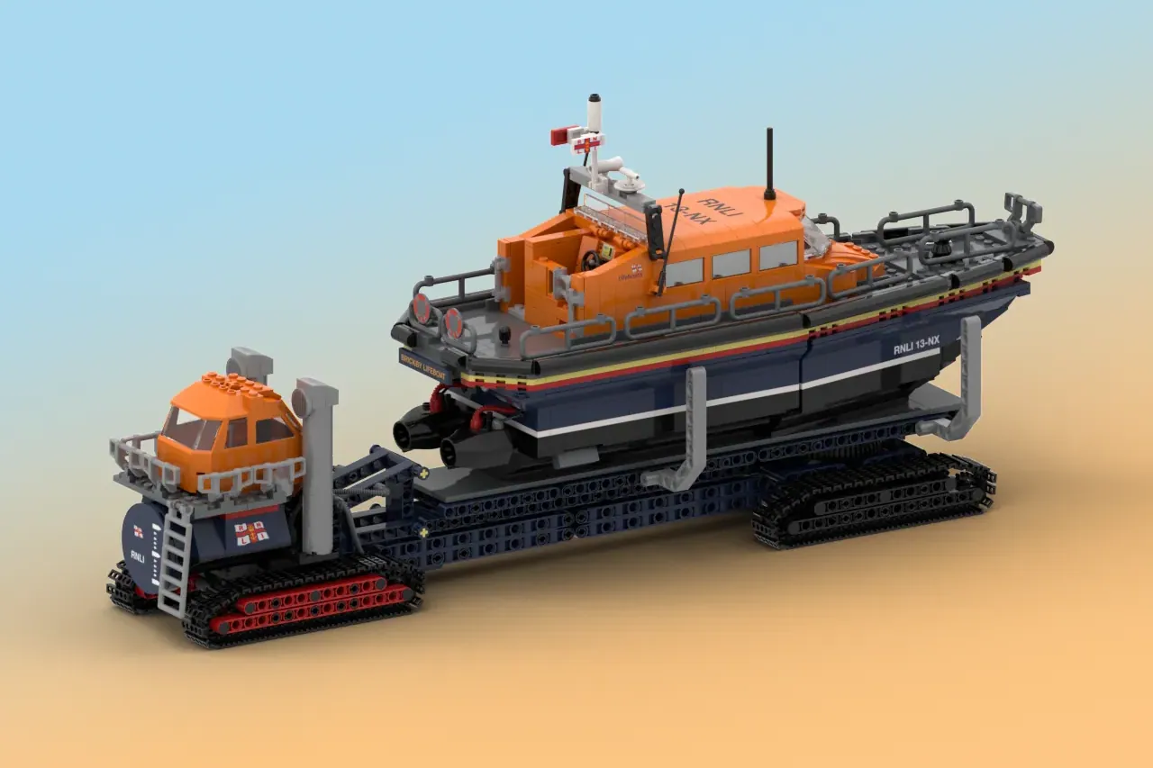 Lego lifeboat set on sale