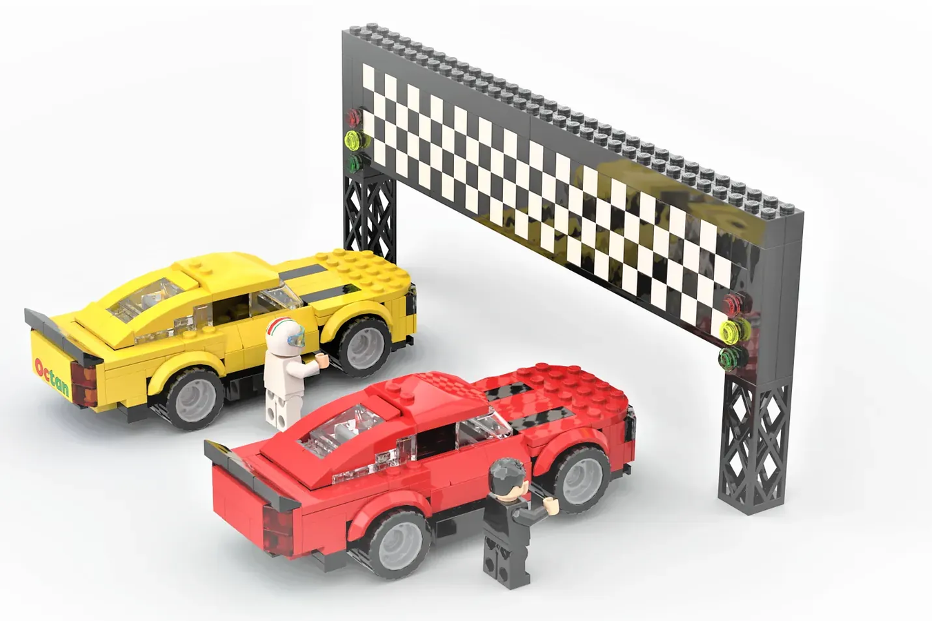 Lego best sale drag racing