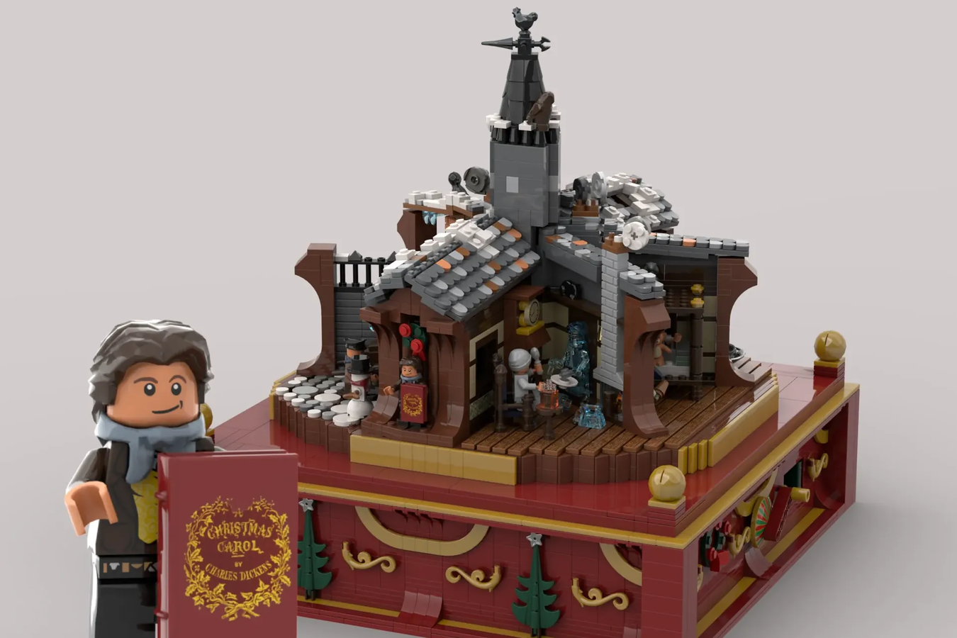 A christmas carol lego set sale