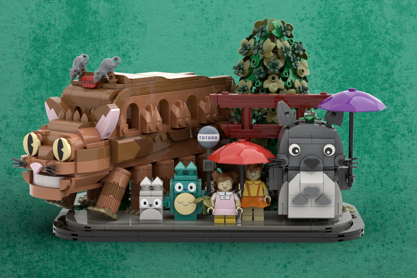 Amazing Lego Creations Of Hayao Miyazaki And Studio Ghibli Characters!