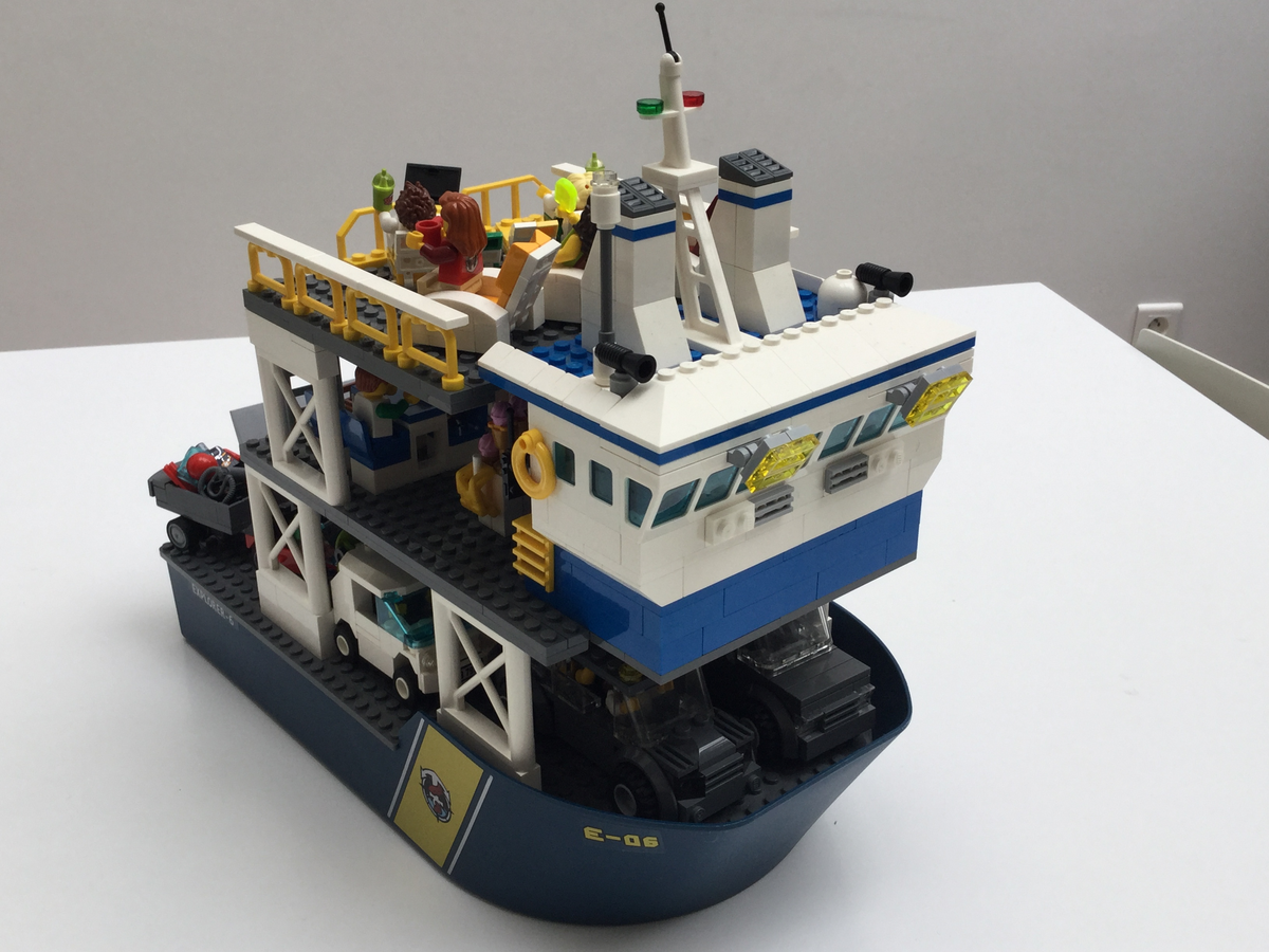 Lego store ferry boat