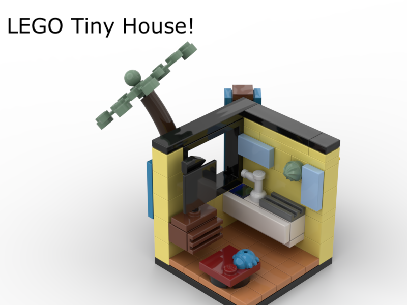 tiny house lego