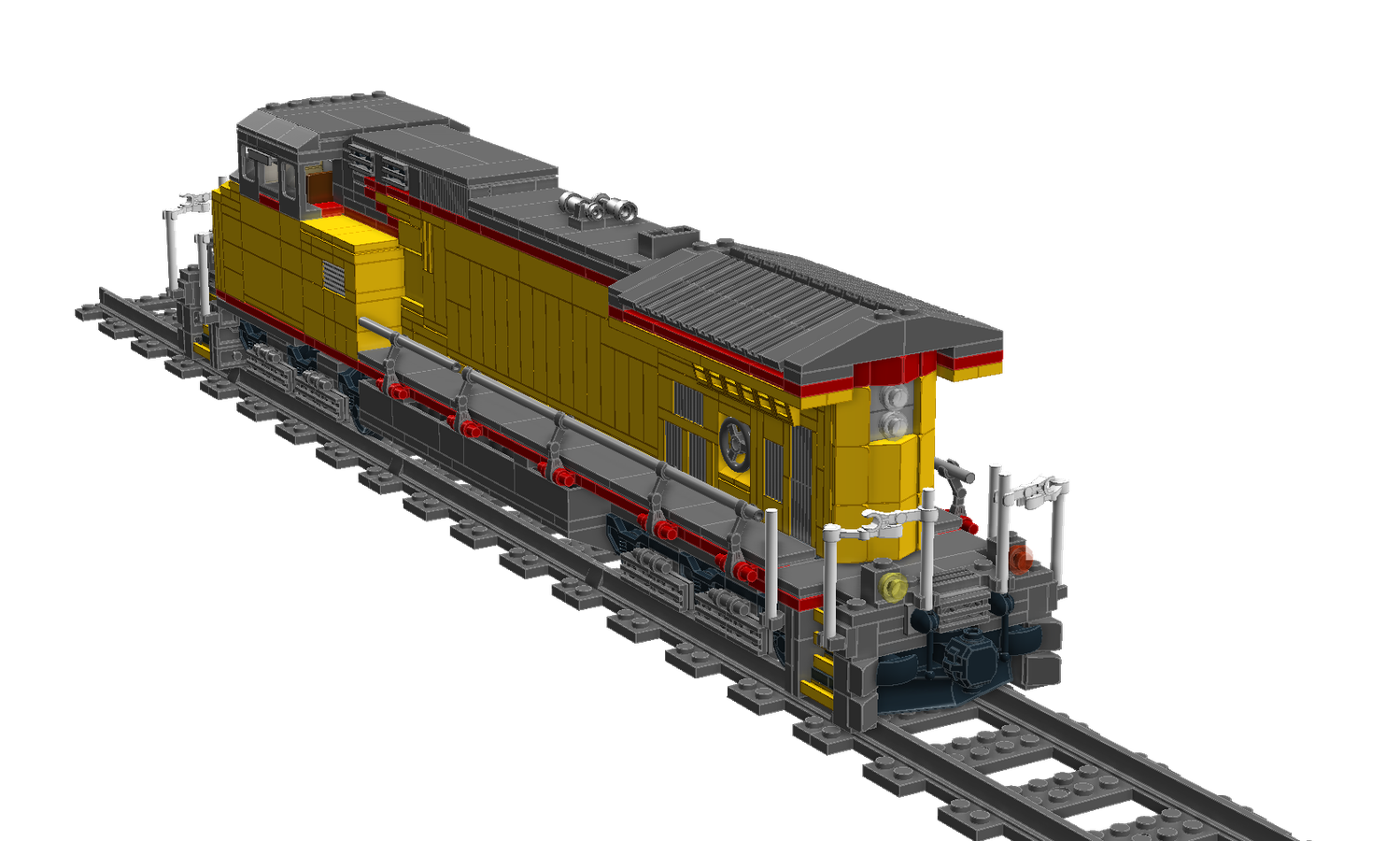 Lego 8 cheap wide train