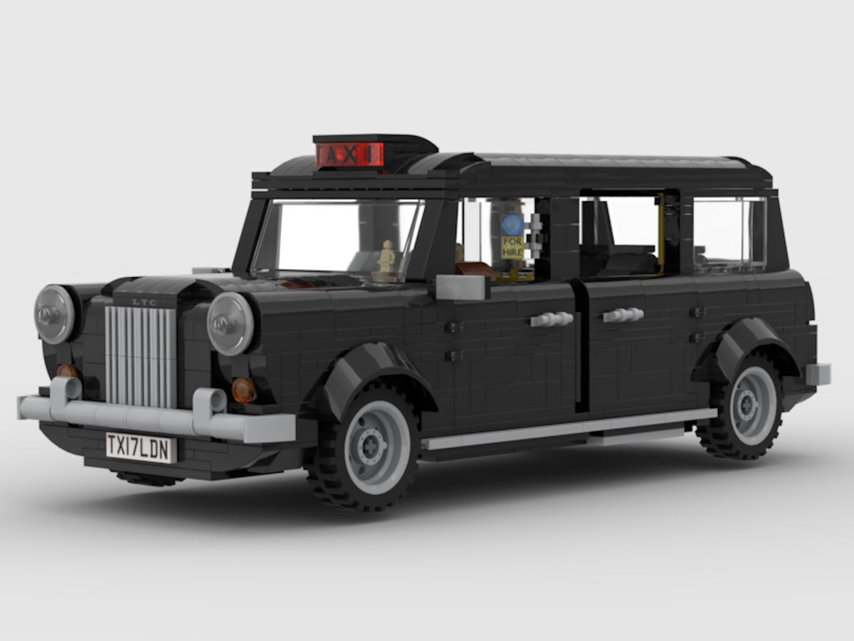 Lego 2024 black taxi