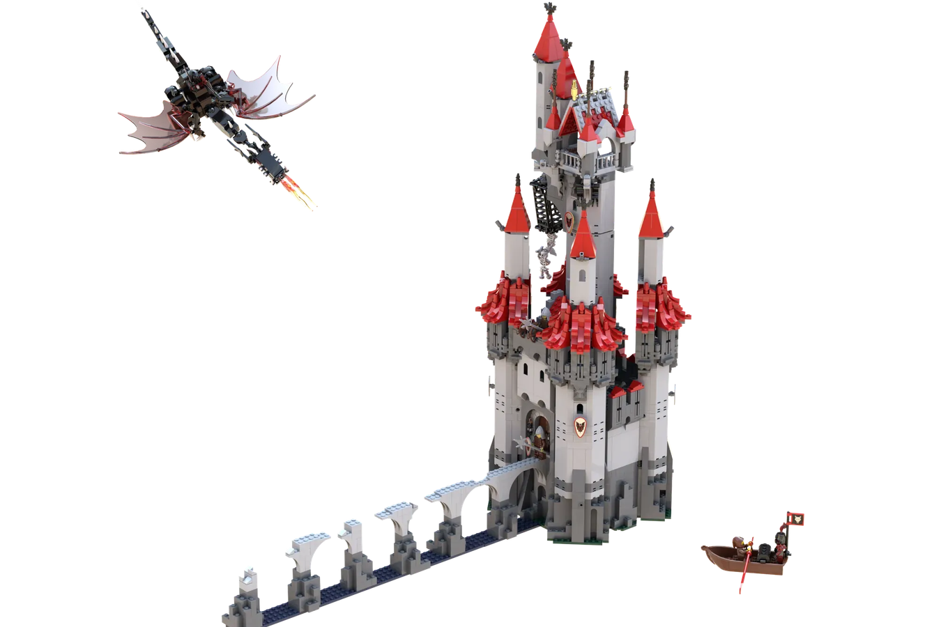 Lego fright hot sale knights castle