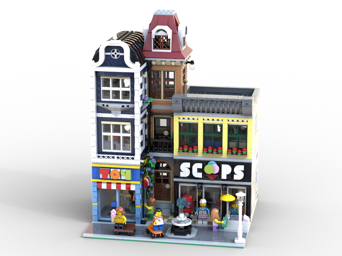 Lego ice cheap cream store